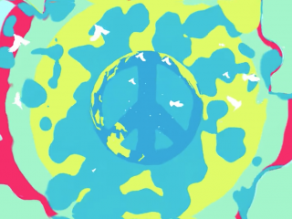 Looped Gifs + Motion Tricks – 3. Peace